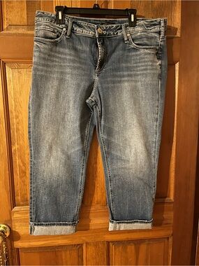 Silver Jeans Co. Elyse Capri Jeans Women’s size 16
